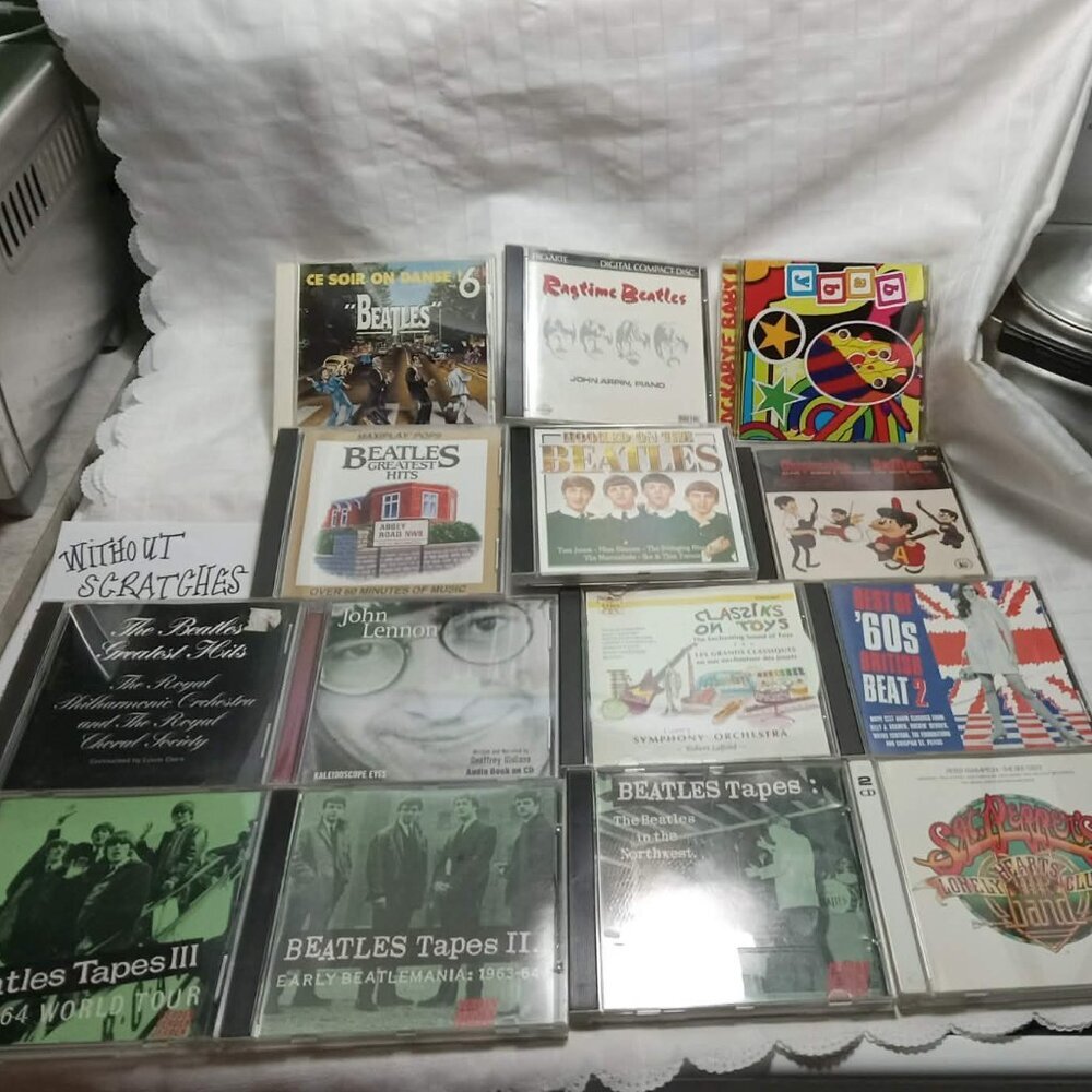 14 X CD Different tributes to The Beatles & Lennon, and vocal tracks + Bonus